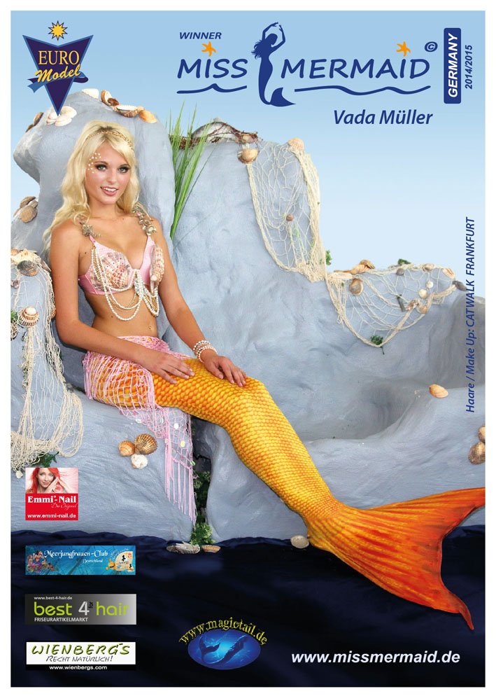 Autogrammkarte Miss Mermaid 2