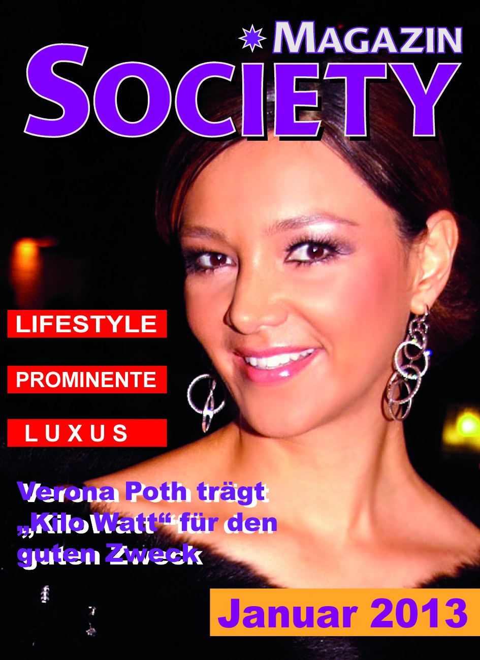 Society Magazin Titelvorlage Januar 2013
