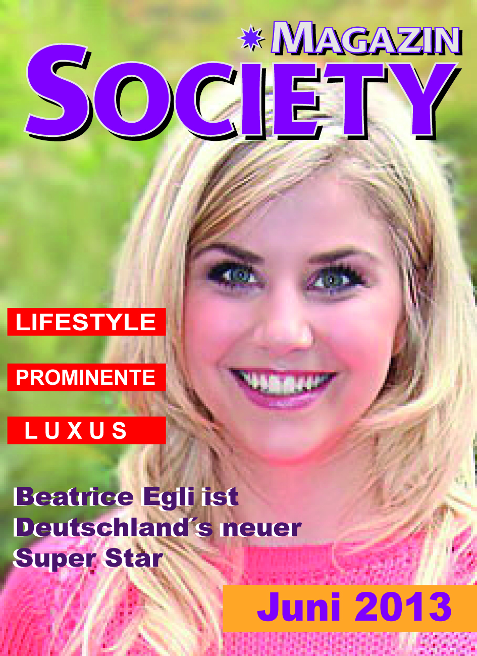 Society Magazin Titelvorlage Juni 2013