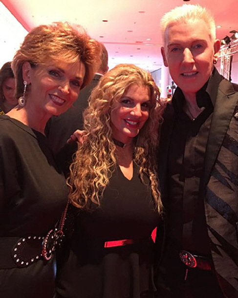 Liane Wirzberger, Sandra  Brunner und H.P. Baxxter