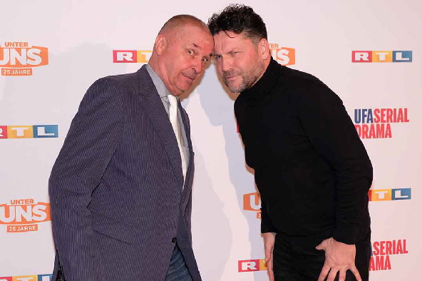 Holger Franke (Wolfgang Weigel) und Stefan Franz (Rolf Jger)