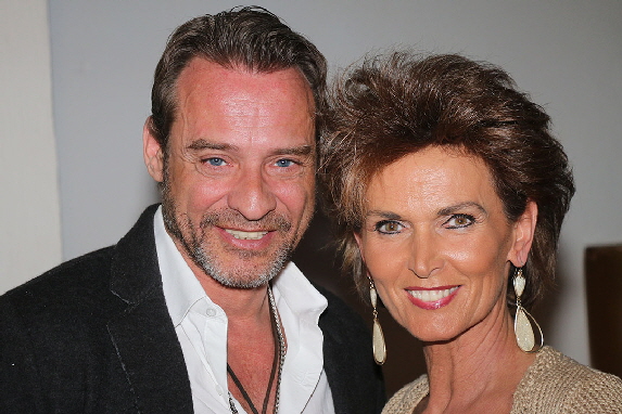 Hatten die gro�e Ehre die Models mit zu bewerten: Unter Uns Star Rufus Sturm alias Kai Noll und Society Reporterin und Radio Moderatorin Liane Wirzberger